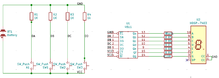 7-Segment driver schematics