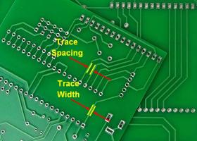 PCB Trace Width and Trace Spacing